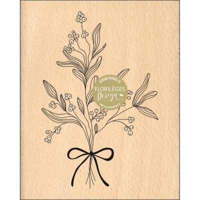 Enchantement - Timbro in legno BOUQUET DE FÊTE