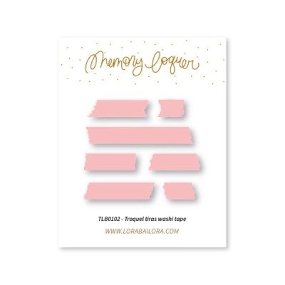 Memory Loquer - Fustella Tiras Washi Tape