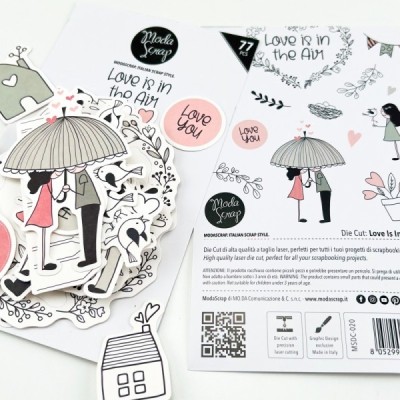 Love is in the air - Die Cut