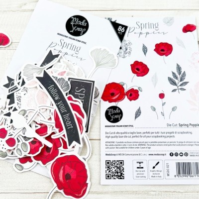 Spring Poppies - Die Cut