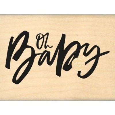 A petits pas - Timbro in legno OH BABY