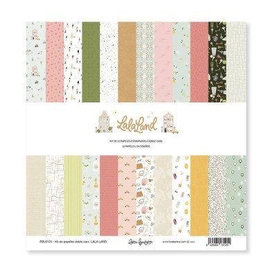 Lala Land - Kit 12 carte 12x12" Bifacciali