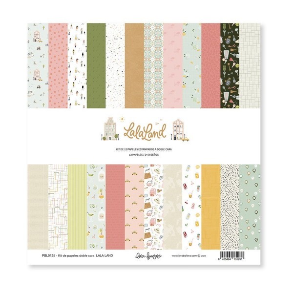 Lala Land - Kit 12 carte 12x12" Bifacciali