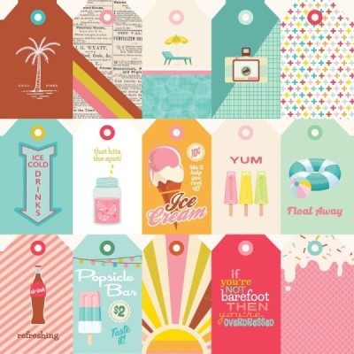 Retro Summer - Tag Elements