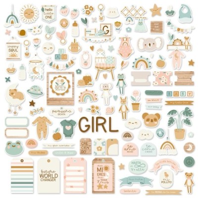 Baby Bloom - Die cuts Girl