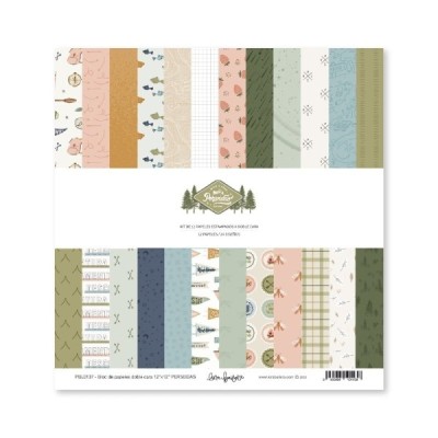 Perseidas - Pad 24 carte 12x12" monofacciali