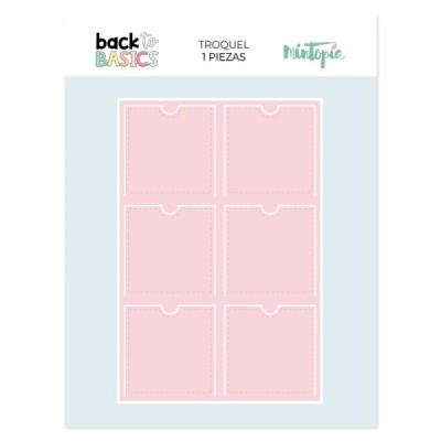 Back to Basic - Fustella Tarjeta 4x6 con ventanas