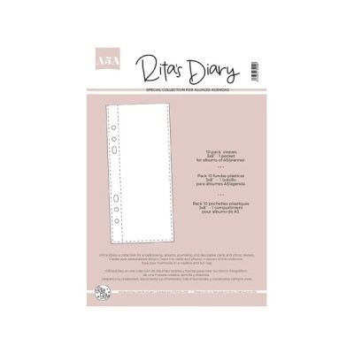 Page Protectors 3x8" 1 tasca - modello A5A