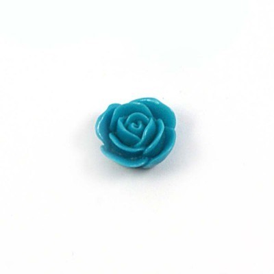 Rosa in resina - blue