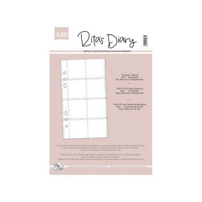 Page Protectors 4x8" 8 tasche- modello A5E