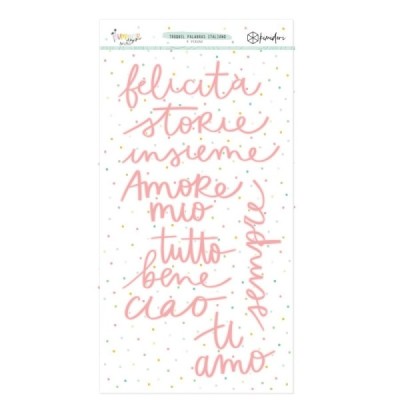 Summer Days - Fustella Palabras in italiano