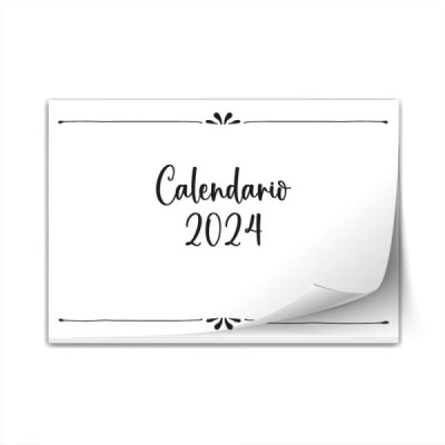 Calendarietto 2024 – Conf 4 mini calendari orizzontali