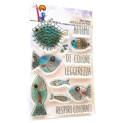 Attimi di colore - Timbro Pesci