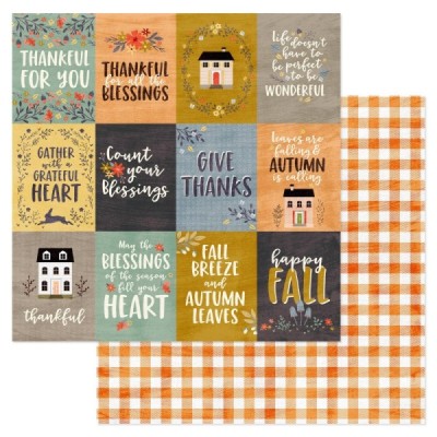 Farmstead Harvest - Carta 12x12"  Tiny Frames