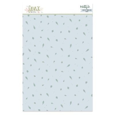Salvaje - Embossing folder 6x8" Hojas