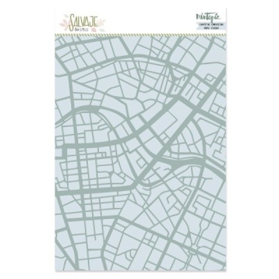 Salvaje - Embossing folder 6x8" Plano