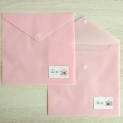 Busta con chiusura in velcro Rosa 12x12"