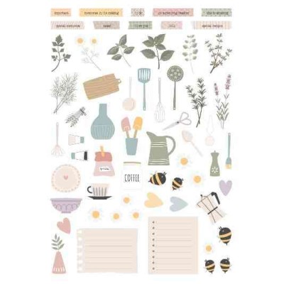 Herbs and Flowers - Die Cut