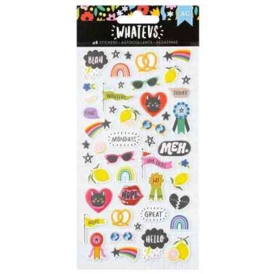 Whatevs - Puffy Stickers