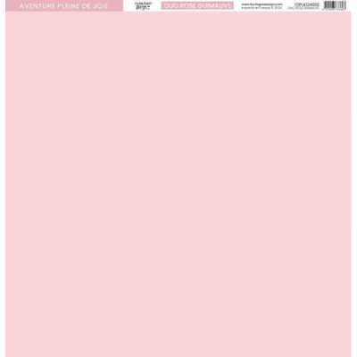 La Vie en Rose - Tinta unita DUO ROSE GUIMAUVE