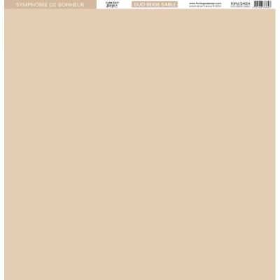 La Vie en Rose - Tinta unita DUO BEIGE SABLE