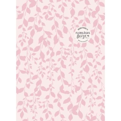 La Vie en Rose - Embossing folder FEUILLAGES GRACIEUX