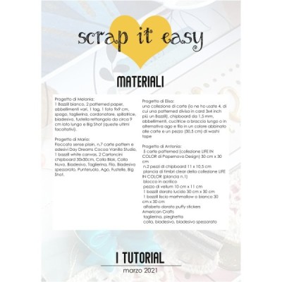 Pacchetto 4 Tutorial Febbraio