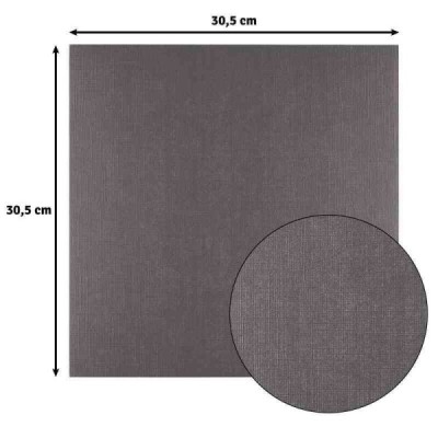 Florence 12x12" Lino - Anthracite