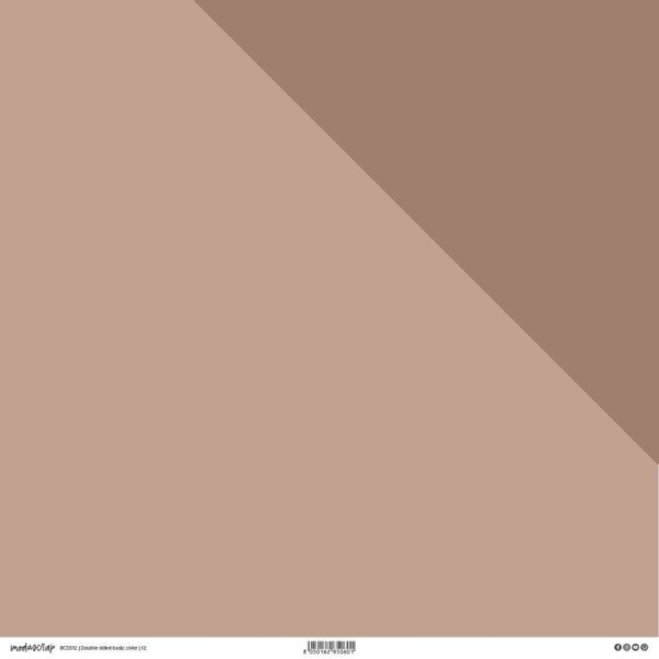 Double Sided Basic Color - 12