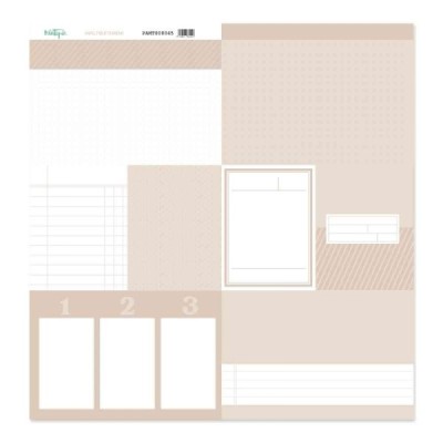 Back to Basic - Tarjeta 12x12" - Arena