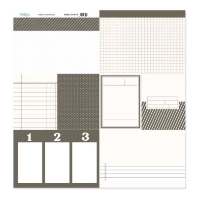 Back to Basic - Tarjeta 12x12" - Beige