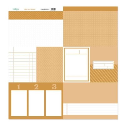 Back to Basic - Tarjeta 12x12" - Camel