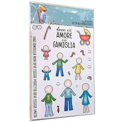 Dlin Dlon - Timbro Famiglia smilzi