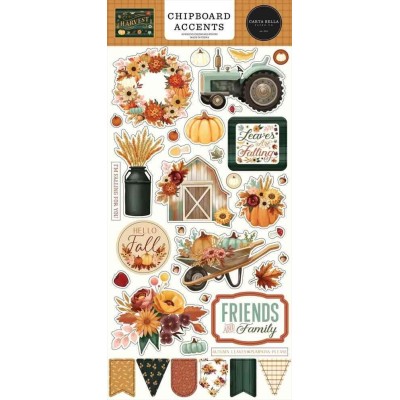 Harvest - Chipboard Accents