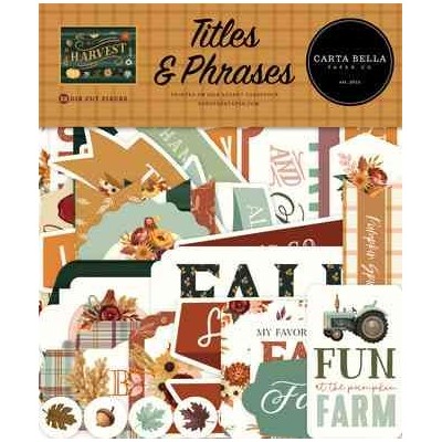 Harvest - Titles & Phrases