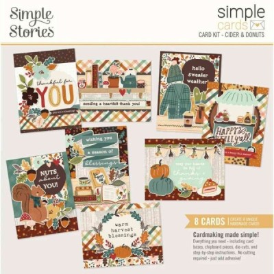 Cider & Donuts - Simple Cards Kit