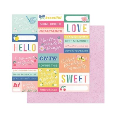 Sketchbook - Carta 12x12" Plant Seeds