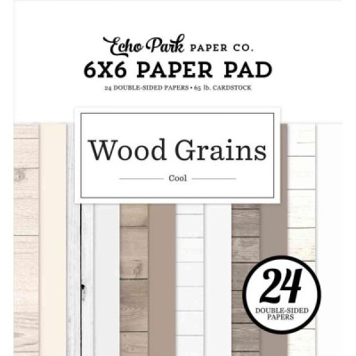 Cool Wood Grains - Pad 6x6"