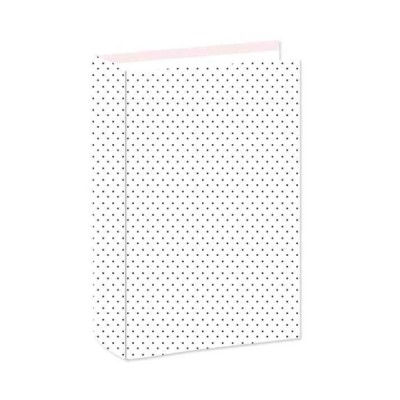 Album 4"X8" Lunares negros