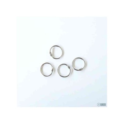 Set 4 anelli 3/4"