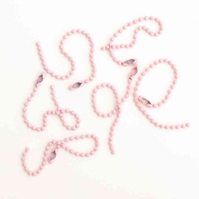 Set di 6 catenelle Rosa pétalo