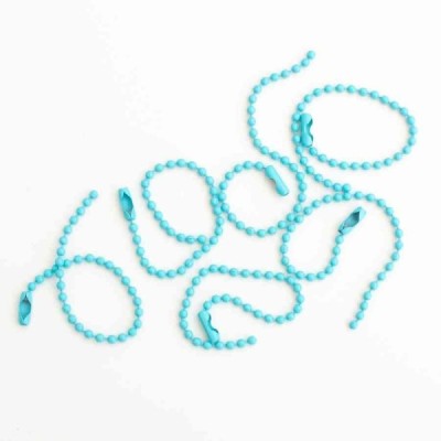 Set di 6 catenelle Turquesa