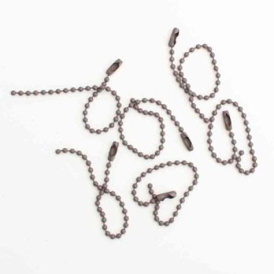 Set di 6 catenelle Gris Acero