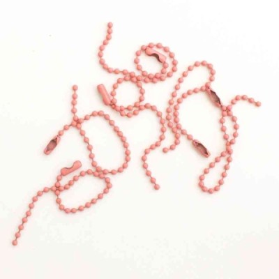 Set di 6 catenelle Rosa vintage