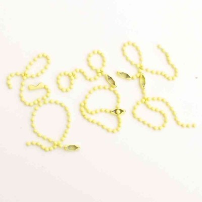 Set di 6 catenelle Crema