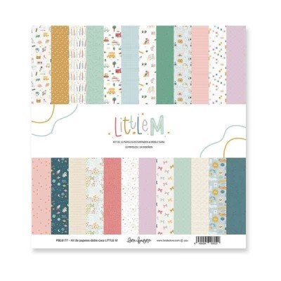 Little M - Kit 12 carte bifacciali