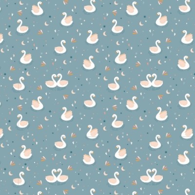Tela da rilegatura Cisnes Cigni