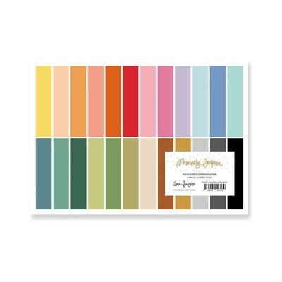 Little M - Pad 6x8" 24 carte monofacciali Basico