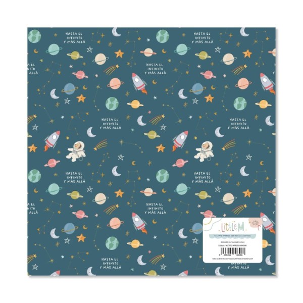 Little M - Acetato con foil
