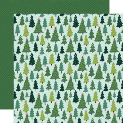 Santa's Village - Carta 12x12" Winter Wonderland